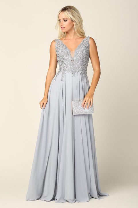 Formal Sleeveless Bridesmaids Dress