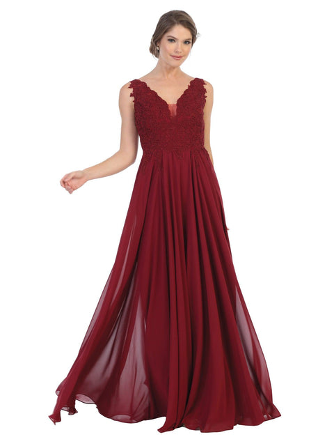 Formal Sleeveless Bridesmaids Dress