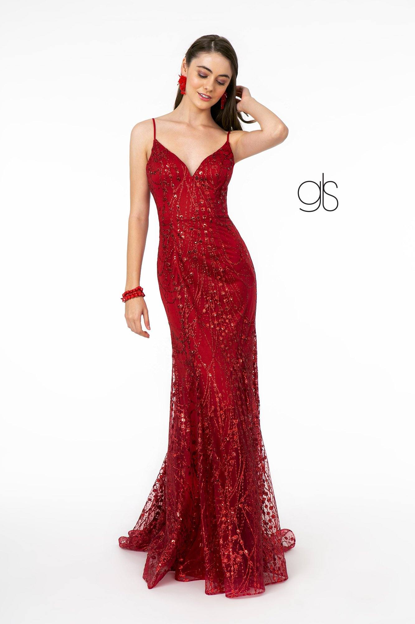 Long Sleeveless Glitter Mermaid Dress by Elizabeth K GL2965 sheerdreamz Long Sleeveless Glitter Mermaid Dress by Elizabeth K GL2965 sheerdreamz