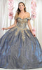 Vestido de fiesta con escote corazón y hombros descubiertos - May Queen LK155