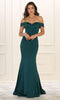 Vestido de noche de sirena con hombros descubiertos - May Queen MQ1547