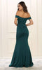 Vestido de noche de sirena con hombros descubiertos - May Queen MQ1547