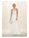 Vestido acampanado con cuello halter bordado - May Queen MQ1557