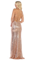 Allover Sequin Strappy Back Evening Gown - May Queen MQ1600 sheerdreamz Allover Sequin Strappy Back Evening Gown - May Queen MQ1600 sheerdreamz