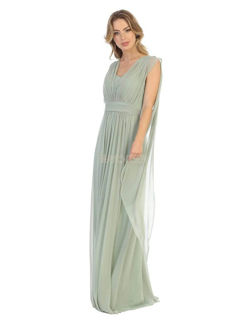 Ruched Asymmetric Sheath Dress - May Queen MQ1746