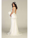 Beaded Soutache Plunging V-Neck Gown - May Queen MQ1758