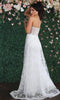 Strapless Corset Bodice Sheath Gown - May Queen MQ1837