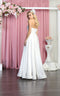 Strapless High Slit Prom Dress - May Queen MQ1846