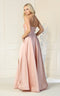 Strapless High Slit Prom Dress - May Queen MQ1846