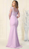 Illusion Bateau Formal Gown - May Queen MQ1847