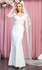 Illusion Bateau Formal Gown - May Queen MQ1847