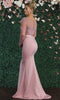 Vestido formal Illusion Bateau - May Queen MQ1847