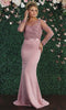 Illusion Bateau Formal Gown - May Queen MQ1847