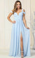 Cold Shoulder Formal Gown - May Queen MQ1848