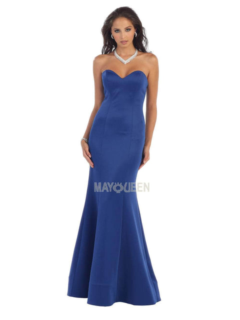 Fitted Sweetheart Trumpet Gown - May Queen RQ7305
