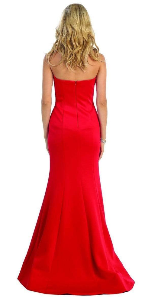 Strapless Sweetheart Trumpet Gown - May Queen RQ7305