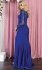 Long Sleeve Formal Dress - May Queen RQ7913