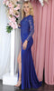 Long Sleeve Formal Dress - May Queen RQ7913