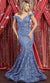 Vestido de noche de sirena bordado - May Queen RQ7921