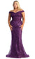 Embroidered Sheath Evening Dress - May Queen RQ7930