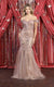 Vestido de fiesta con hombros descubiertos - May Queen RQ7936