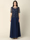 Mother of the Bride Beaded Long Formal Chiffon Gown Sale