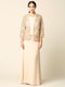 Long Formal Jacket Dress for the Mother of the Bride