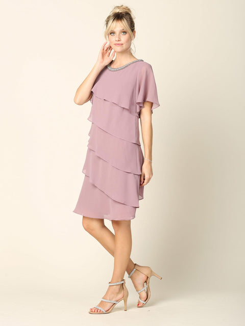 Short Cocktail Dress for Mother of the Bride