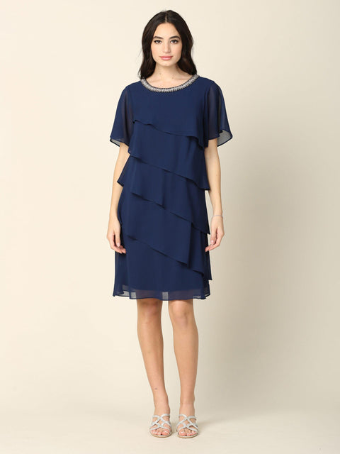 Short Cocktail Dress for Mother of the Bride