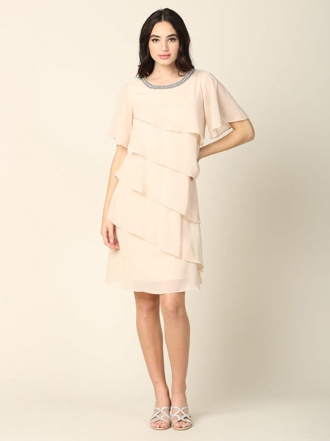 Short Cocktail Dress for Mother of the Bride