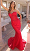 Nox Anabel C1345 - Strapless Embroidered Prom Evening Dress