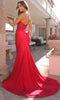 Nox Anabel C1345 - Strapless Embroidered Prom Evening Dress