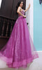 Nox Anabel C1407 - A-lineApplique Sleeveless Prom Gown