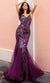 Nox Anabel C1416 - Sequin Pattern Prom Dress