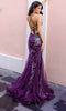 Nox Anabel C1416 - Sequin Pattern Prom Dress