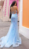 Nox Anabel C1416 - Sequin Pattern Prom Dress