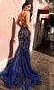 Nox Anabel C1416 - Sequin Pattern Prom Dress