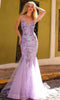 Nox Anabel C1416 - Sequin Pattern Prom Dress