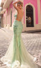 Nox Anabel C1416 - Sequin Pattern Prom Dress