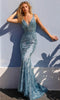 Nox Anabel E1273 - Sleeveless Embroidered Prom Gown