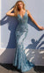 Nox Anabel E1273 - Sleeveless Embroidered Prom Gown