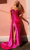 Nox Anabel E1451 - Cold Shoulder Ruched Prom Dress