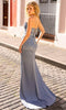 Nox Anabel F1380 - Draped Slit Prom Dress