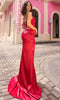 Nox Anabel F1381 - Draped Wrap Prom Dress