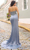 Nox Anabel F1466 - Bejeweled V-Neck Prom Dress