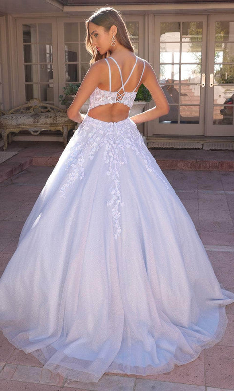 Nox Anabel H1357 - Sleeveless Corset Bodice Ballgown – alternate view 2