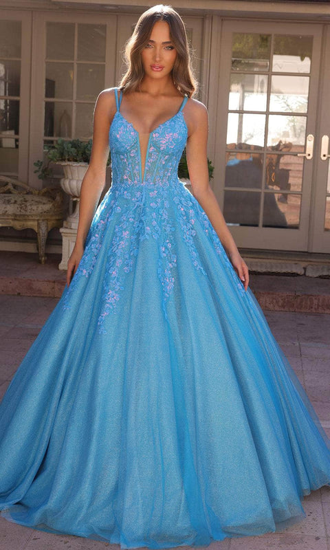 Nox Anabel H1357 - Sleeveless Corset Bodice Ballgown – alternate view 5