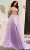 Nox Anabel J1324 - 3D Butterfly Embellished Corset Bodice Prom Gown