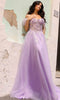 Nox Anabel J1324 - 3D Butterfly Embellished Corset Bodice Prom Gown