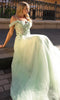 Nox Anabel J1324 - 3D Butterfly Embellished Corset Bodice Prom Gown